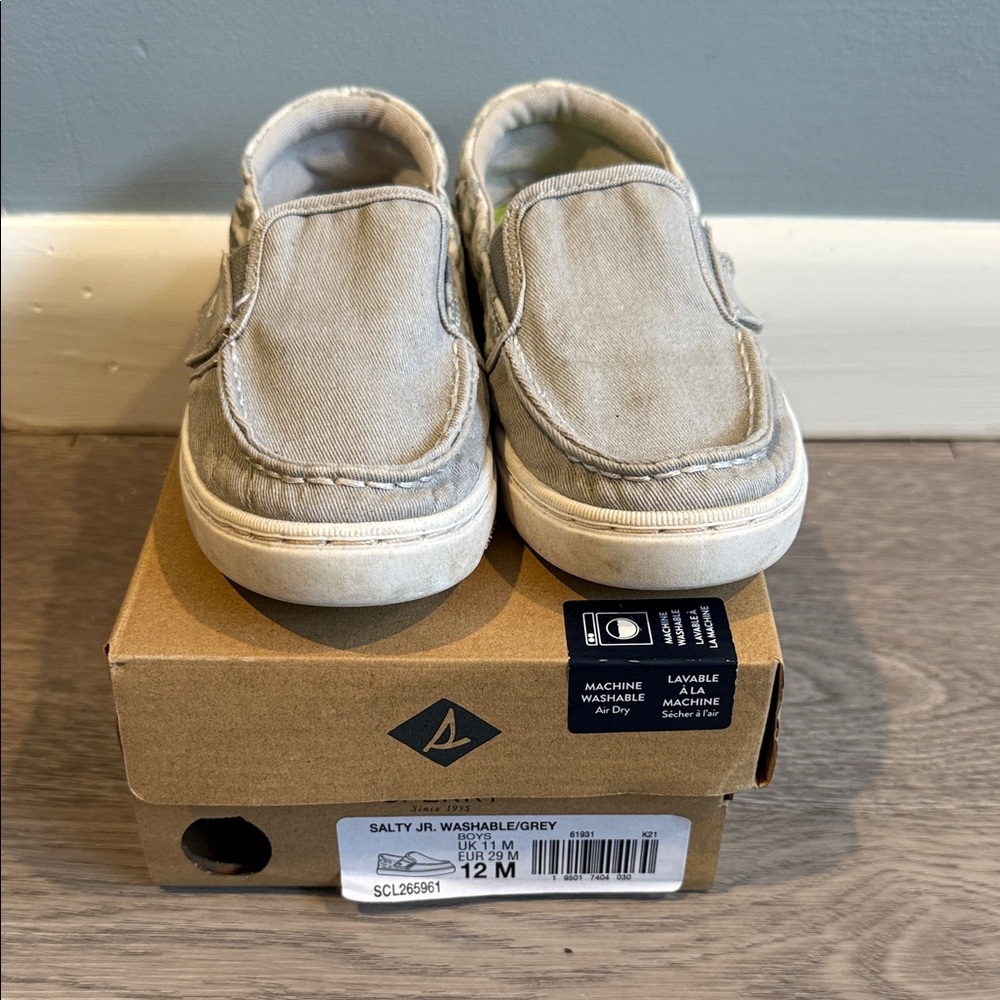 Sperry Washable Gray Shoes
